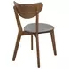 Alfredo Natural Walnut Side Chair Set Of 2
