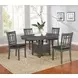 Lavon Medium Grey Extendable Dining Table