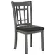 Lavon Black Dining Chair Set Of 2