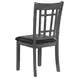 Lavon Black Dining Chair Set Of 2
