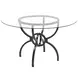 Aviano Gunmetal 48" Round Dining Table
