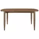 Dortch Walnut Solid Wood Oval Dining Table