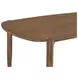 Dortch Walnut Solid Wood Oval Dining Table