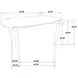 Dortch Walnut Solid Wood Oval Dining Table