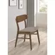 Dortch Brown Side Chair Set of 2