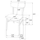 Dortch Brown Side Chair Set of 2