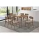 Dortch Brown Side Chair Set of 2