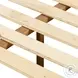 Rosedale Yucca Oak Veneer and Knoll Natural Performance Fabric Queen Upholstered Bed
