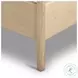 Rosedale Yucca Oak Veneer and Knoll Natural Performance Fabric King Upholstered Bed