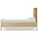 Rosedale Yucca Oak Veneer and Chaps Sand Twin Upholstered Bed