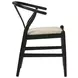 Dinah Beige Wishbone Side Chair Set Of 2