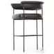 Carrie Sonoma Black Bar Stool