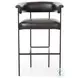 Carrie Sonoma Black Bar Stool