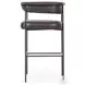 Carrie Sonoma Black Bar Stool