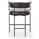 Carrie Sonoma Black Counter Height Stool