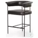 Carrie Sonoma Black Counter Height Stool