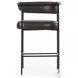 Carrie Sonoma Black Counter Height Stool