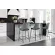 Radella Bergen French Blue Counter Height Stool