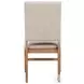 Middleton Beige Upholstered Dining Side Chair Set of 2