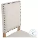 Middleton Beige Upholstered Dining Side Chair Set of 2