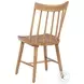 Middleton Natural Spindle Back Dining Side Chair Set of 2