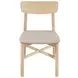 Parkridge Tan And White Washed Side Chair Set Of 2