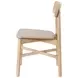 Parkridge Tan And White Washed Side Chair Set Of 2