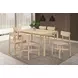 Parkridge Tan And White Washed Side Chair Set Of 2