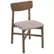 Parkridge Tan And Natural Walnut Side Chair Set Of 2