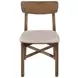 Parkridge Tan And Natural Walnut Side Chair Set Of 2