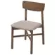 Parkridge Tan And Natural Walnut Side Chair Set Of 2