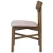 Parkridge Tan And Natural Walnut Side Chair Set Of 2