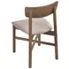 Parkridge Tan And Natural Walnut Side Chair Set Of 2