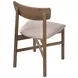 Parkridge Tan And Natural Walnut Side Chair Set Of 2