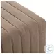 Augustine Crypton Nomad Taupe Performance Fabric Rectangular Ottoman