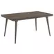 Onslow Dark Brown 59" Rectangular Dining Table