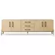 Rosedale Chaps Sand Yucca Oak Veneer 94" Media Console
