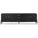 Rosedale Chaps Sand Ebony Oak Veneer 94" Media Console