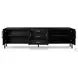 Rosedale Chaps Sand Ebony Oak Veneer 94" Media Console