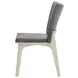 Biloxi Gray Upholstered Side Chair Set Of 2