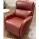 Esprit Palermo Crimson Wall Hugger Power Headrest Recliner