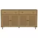 Arini Sand Wash 2 Drawer Cane Door Sideboard Server