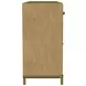 Arini Sand Wash 2 Drawer Cane Door Sideboard Server