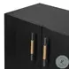 Rosedale Ebony Oak Veneer 4 Door Sideboard