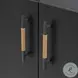 Rosedale Ebony Oak Veneer 4 Door Sideboard
