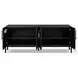 Rosedale Ebony Oak Veneer 4 Door Sideboard