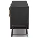 Rosedale Ebony Oak Veneer 4 Door Sideboard
