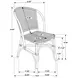 Lexley Brown Side Chair Set of 2