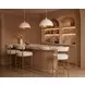 Seneca Danny Ivory Counter Height Stool
