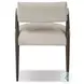 Waldon Charter Oatmeal Performance Fabric Dining Chair